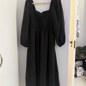 Elegant Black Women's Dress- Madewell